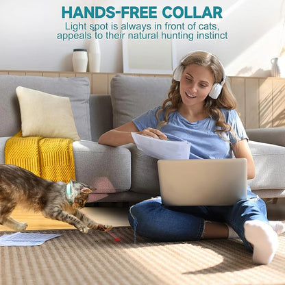 PurrChase™ Smart Laser Collar Cat Toy