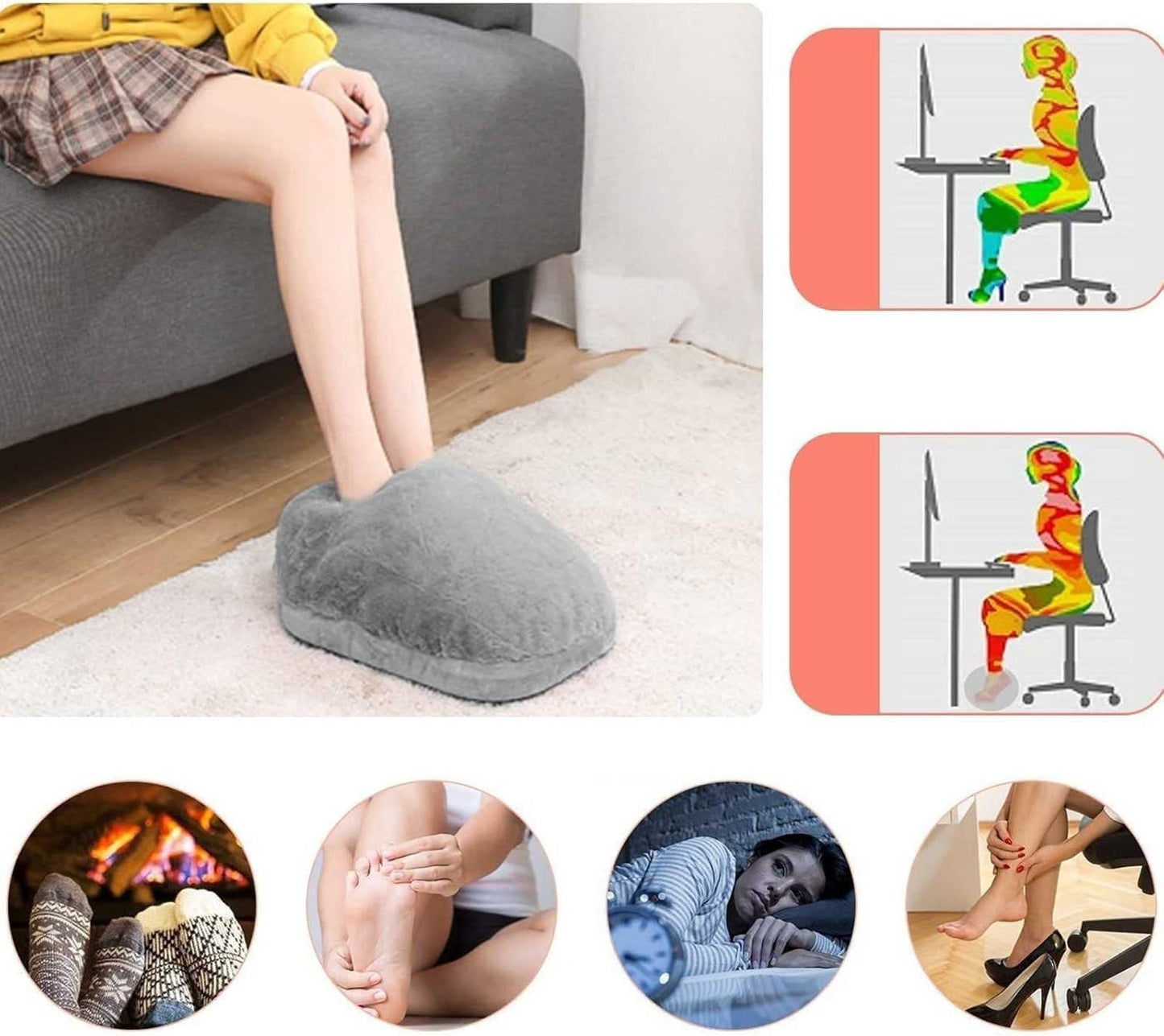 Portable Electric Foot Warmer
