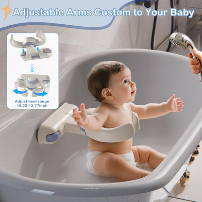 Wall-Mount Baby Bath Holder