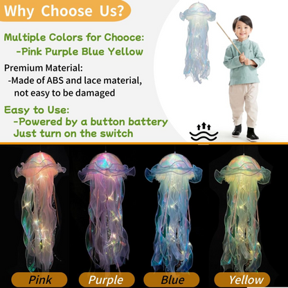AquaGlow™ Colorful Jellyfish Atmosphere  Lamp