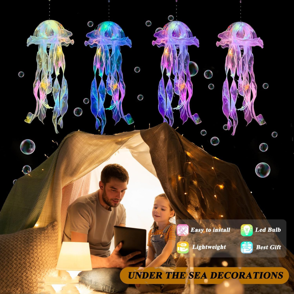 AquaGlow™ Colorful Jellyfish Atmosphere  Lamp