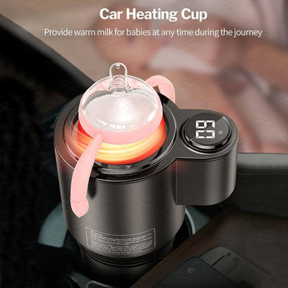 2in1 Auto Car Heating Cooling Cup With Digital Display
