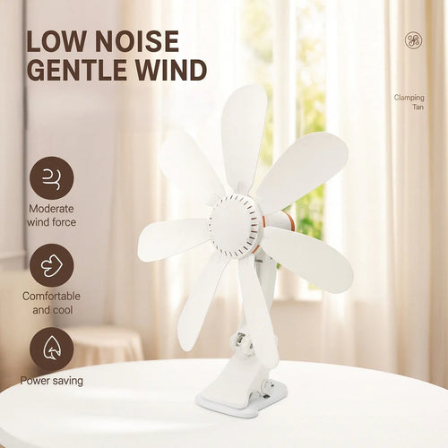 Wall Mounted Clip-On Fan
