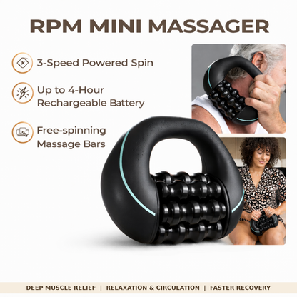 RPM Mini Rolling Percussive Massager