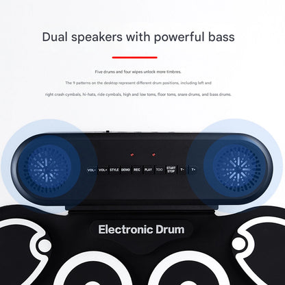 Portable Electronic Drum Set