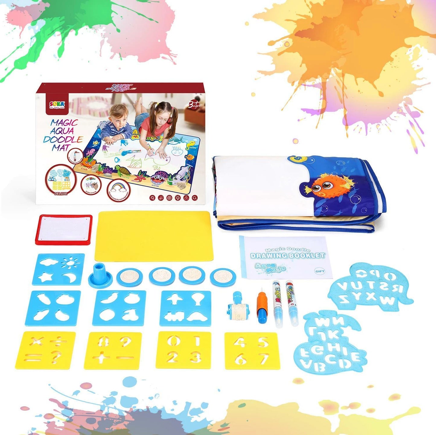 Magic Water Drawing Mat For Kids