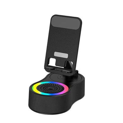 5-in-1 Phone Holder with Bluetooth Speaker