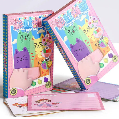 Magic Rainbow Scratch Art & Dot Painting For Kids