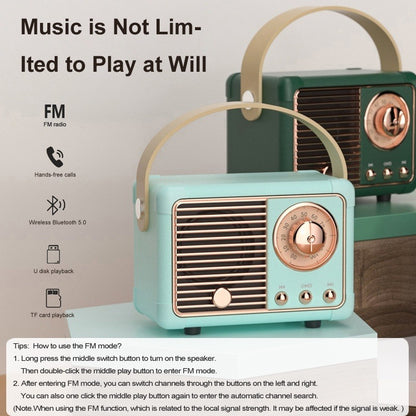 Mini Retro Bluetooth Speaker