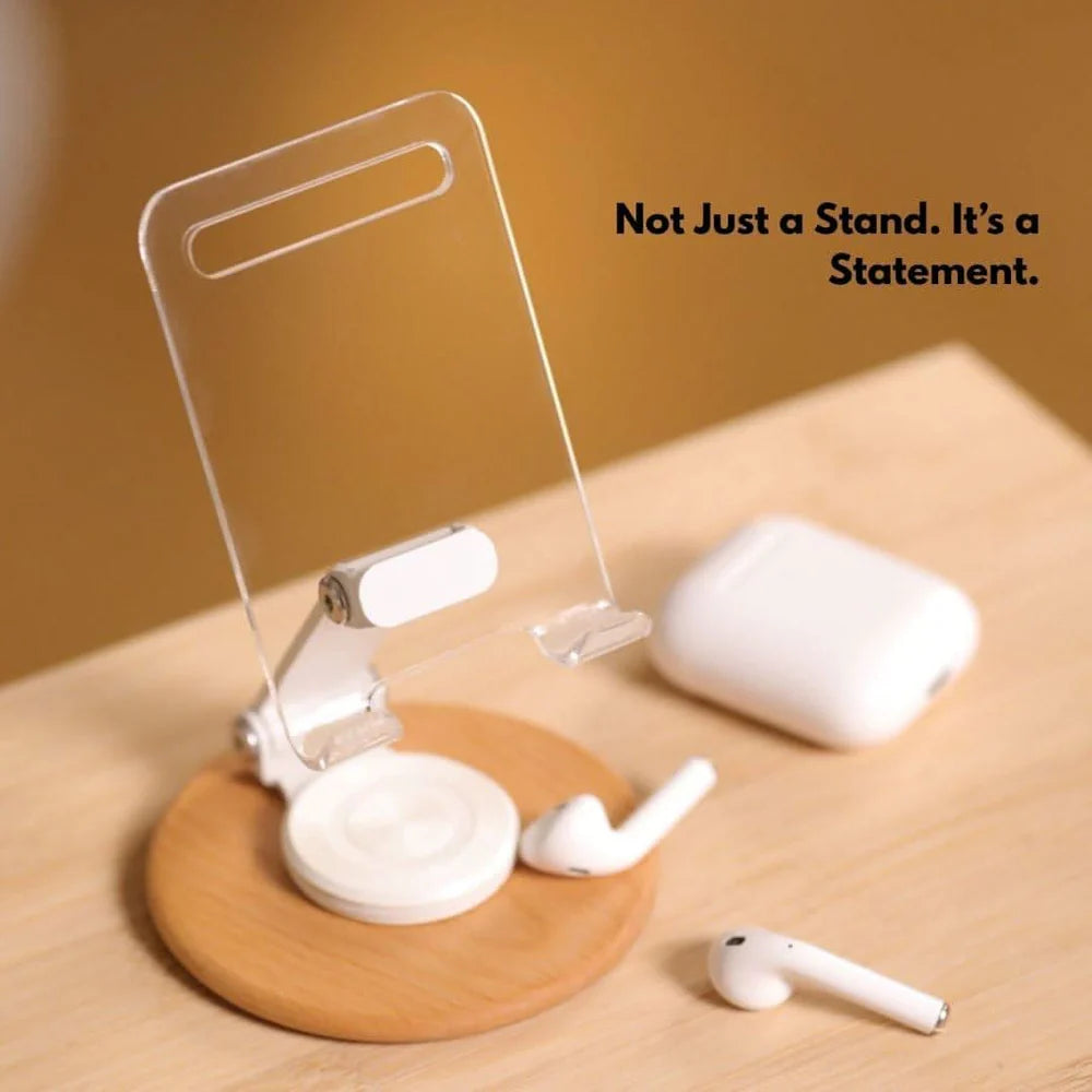 360 Rotate Waterproof Acrylic Phone Holder Mount