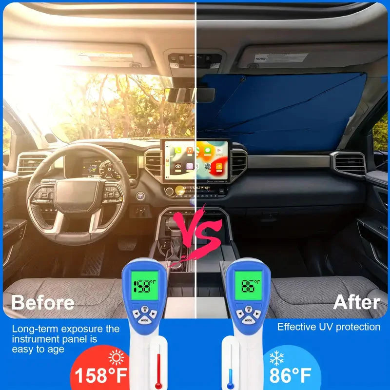 Car Windshield Sunshade Umbrella | 50% Off for Today!