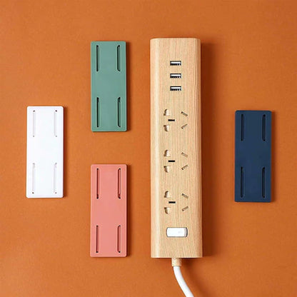 Adhesive Punch-Free Socket Holder