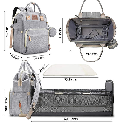 Multi Functional Baby Diaper Changing Station Bag