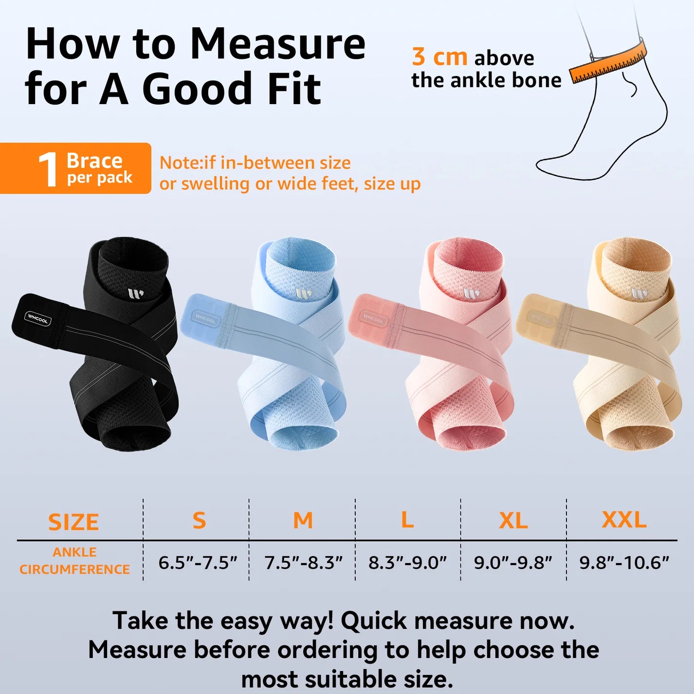 Ankle Sprain Protection Brace