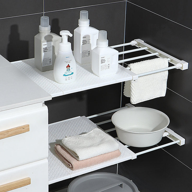 Extendable Wardrobe Shelf Organizer